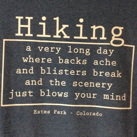 Hiking, a very long day where backs ache, NWT - Picture 1 of 3